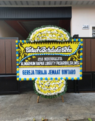 Papan Bunga Duka di Jatikalen