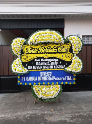 Papan Bunga Duka di Jatikalen