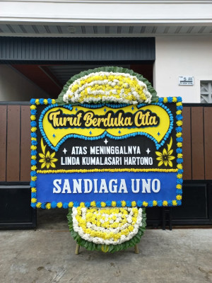 Papan Bunga Duka di Jatikalen