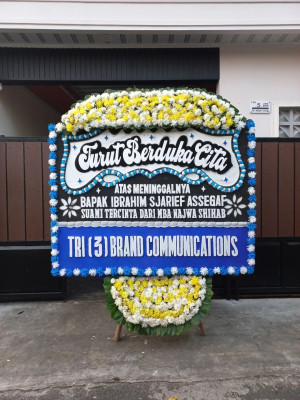 Papan Bunga Duka di Jatikalen
